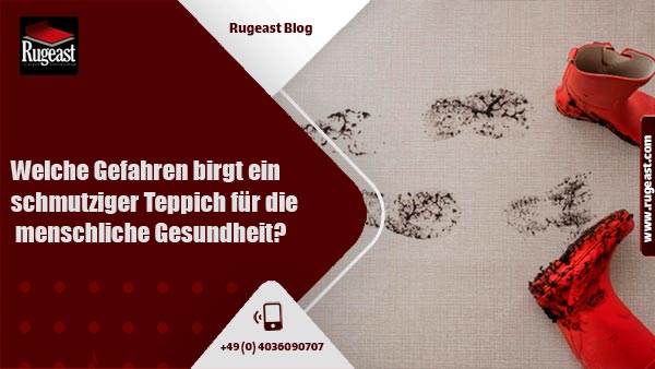 What are the dangers of dirty carpet for human health?