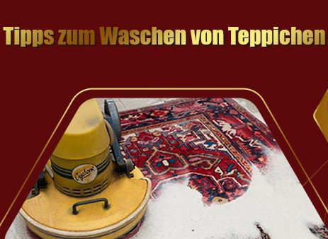 Tipps zum Waschen von Teppichen
