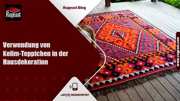 Use of kilim rugs in home decoration