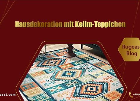 Hausdekoration mit Kelim-Teppichen