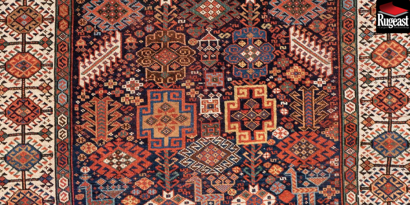 Examine the meaning and concept of patterns on carpets