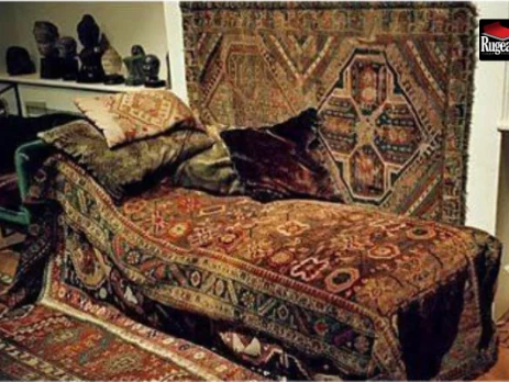 What are nomadic and tribal carpets, and what are their characteristics?