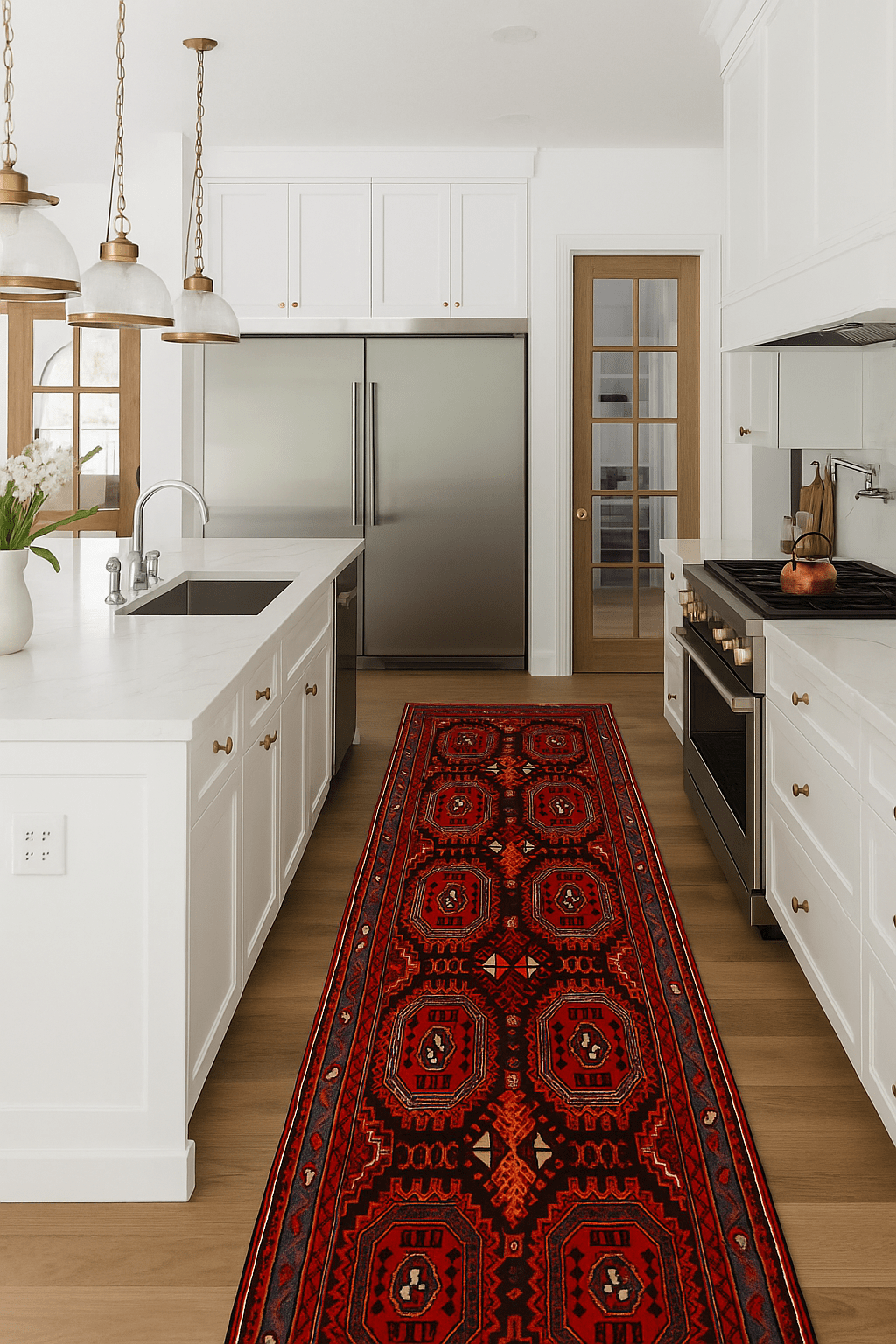 handmad kitchen rug-rugeast