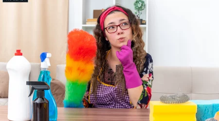 Haartönung aus Teppich entfernen